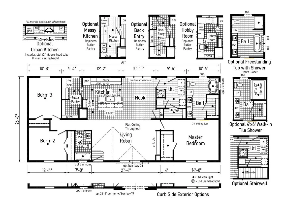 Shifty floorplan