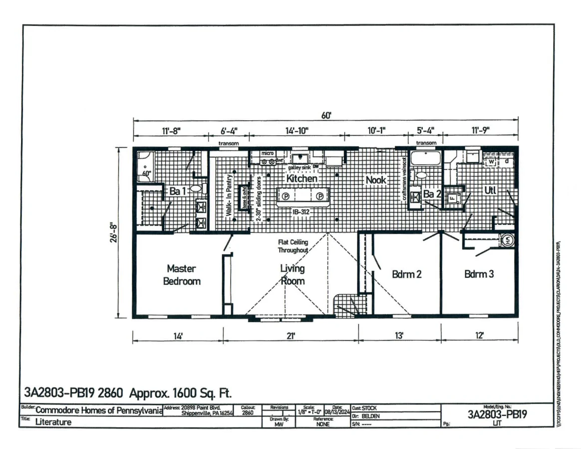 Shifty floorplan