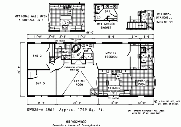 BW629a Floorplan